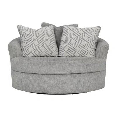 Signature Design By Ashley Casselbury Accent Chair In Gray