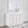 Signature Design By Ashley Chalanna 6-drawer Dresser With Mirror In White