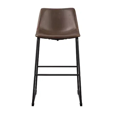 Signature Design By Ashley Collins 2-pc. Upholstered Bar Stool In Brown