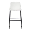 Signature Design By Ashley Collins 2-pc. Upholstered Bar Stool In White