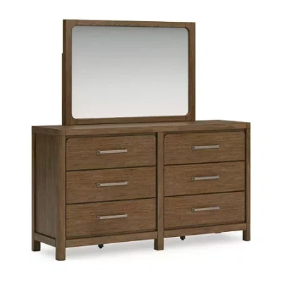 Signature Design By Ashley Cortez 6-drawer Dresser In Brown