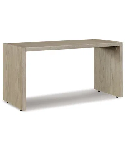 Signature Design By Ashley Dalenville Over Ottoman Table In Gray