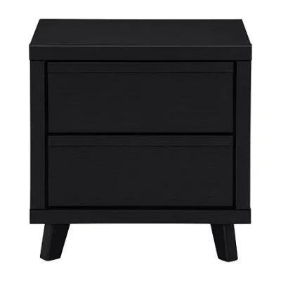 Signature Design By Ashley Danziar 2-drawer Nightstand In Black