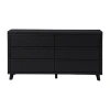 Signature Design By Ashley Danziar 6-drawer Dresser In Black In Black