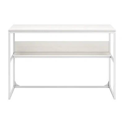 Signature Design By Ashley Deznee 48" Home Office Desk With 1 Shelf In White