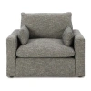 Signature Design By Ashley Dramatic 3-pc. Upholstered Armchair In Gray