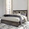 Signature Design By Ashley Drystan Bookcase Bed In Brown