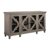 Signature Design By Ashley Fossil Ridge Accent Cabinet In Gray