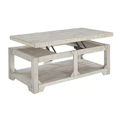 Signature Design By Ashley Fregine Coffee Table In Sand