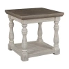 Signature Design By Ashley Havalance Living Room Collection End Table In White