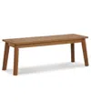 Signature Design By Ashley Janiyah Bench In Light Brown