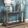 Signature Design By Ashley Johnelle Console Table In Gray