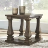 Signature Design By Ashley Johnelle Storage End Table In Gray