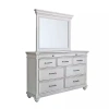 Signature Design By Ashley Kaelyn Dresser And Mirror In White
