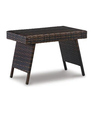 Signature Design By Ashley Kantana Rectangular End Table In Brown