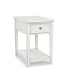 Signature Design By Ashley Kanwyn Rectangular End Table In Whitewash