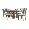 Signature Design By Ashley Kavarna 7-piece Dining Set In Brown