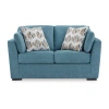 Signature Design By Ashley Keerwick Loveseat In Blue