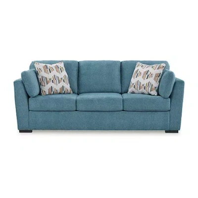 Signature Design By Ashley Keerwick Sofa In Blue
