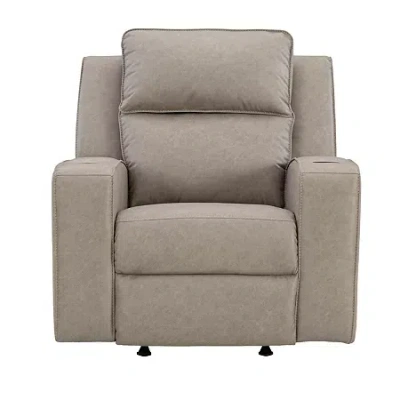 Signature Design By Ashley Lavenhorne Manual Recliner In Brown