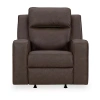 Signature Design By Ashley Lavenhorne Manual Recliner In Gray