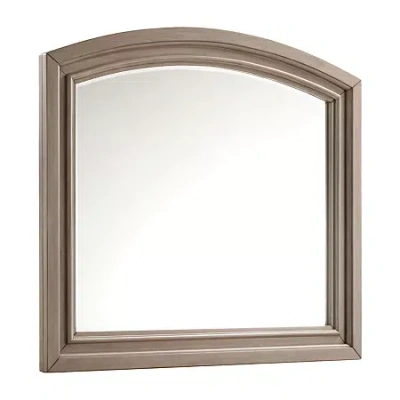 Signature Design By Ashley Lettner Dresser Mirror In Gray