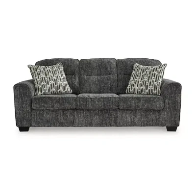 Signature Design By Ashley Lonoke Sofa In Gray