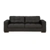Signature Design By Ashley Luigi Leather Sofa In Black