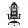 Signature Design By Ashley Lynxtyn Swivel Adjustable Height Gaming Chair With Led Lighting In Black