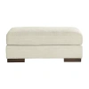 Signature Design By Ashley Maggie Upholstered Ottoman In Sand