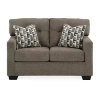 Signature Design By Ashley Mahoney Loveseat In Brown
