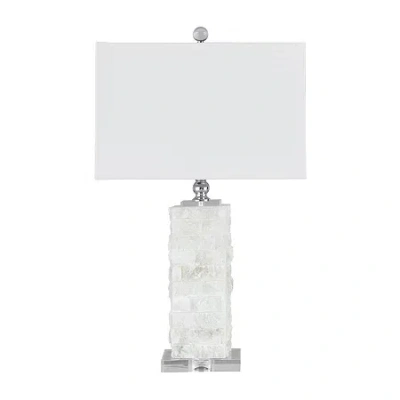 Signature Design By Ashley Malise Acrylic Table Lamp In White