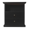 Signature Design By Ashley Miley Night Stand In Black
