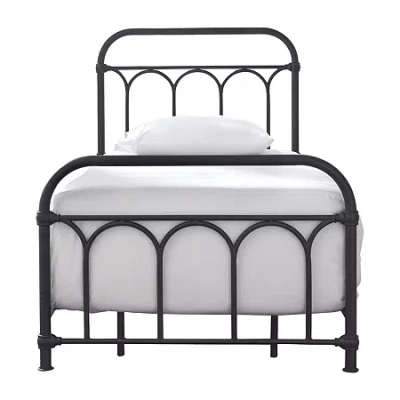 Signature Design By Ashley Nashburg Metal Bed In Black
