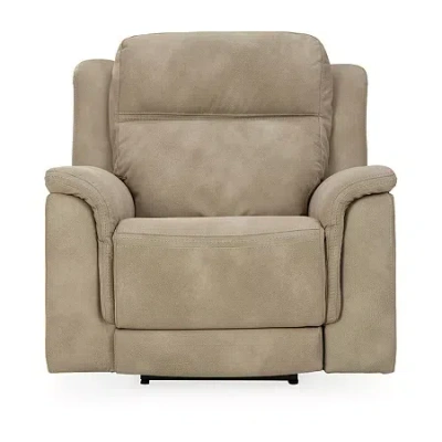 Signature Design By Ashley Next-gen Durapella Dual Power Pad Arm Recliner In Brown