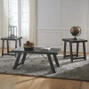 Signature Design By Ashley Noorbrook Coffee Table Set In Gray