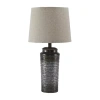 Signature Design By Ashley Norbert 2-pc. Metal Table Lamp In Gray