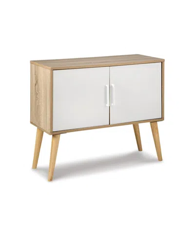 Signature Design By Ashley Orinfield Accent Cabinet In Multi