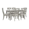 Signature Design By Ashley Paralee 7-piece Dining Set In Gray