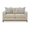 Signature Design By Ashley Parklynn Loveseat In Sand