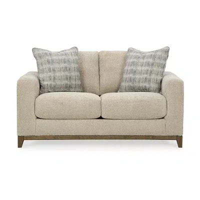 Signature Design By Ashley Parklynn Loveseat In Sand