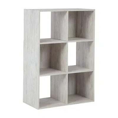 Signature Design By Ashley Paxberry Six Cube Organizer In White