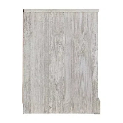 Signature Design By Ashley Paxberry White Aged Pine 1-drawer Nightstand