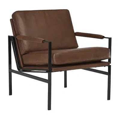 Signature Design By Ashley Puckman Armchair In Brown