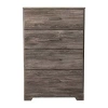 Signature Design By Ashley Ralinski 4 Drawer Chest In Gray