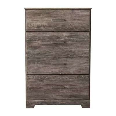 Signature Design By Ashley Ralinski 4 Drawer Chest In Gray