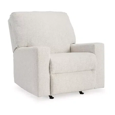 Signature Design By Ashley Rannis Manual Recliner In Sand