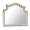 Signature Design By Ashley Realyn 44" Bedroom Dresser Mirror In Chipped White In White