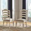 Signature Design By Ashley Realyn Ladderback Dining Chair - Set Of 2 In White