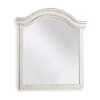 Signature Design By Ashley Realyn Youth 35" Bedroom Dresser Mirror In Chipped White In White